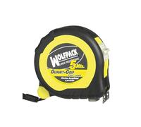 Shein WOLFPACK LINEA PROFESIONAL - Flexometro Magnetico Grip Topline Con Freno 5 Metros / 19 mm.