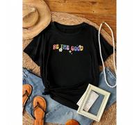 Shein women t-shirt print Be The Good Sweatshirt, Inspiration Shirt, Be A Good Hu Shirt,Be A Good Hu Gift,Be Kind Shirt,Be Kind Gift,Positive Shirt,Be Kind