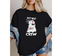 Shein women t-shirt print Boo Boo Crew Shirt, Halloween Nurse Shirt, Funny Halloween Shirts, Cute Nurse Shirt, Halloween Nurse Gift, Spooky Nurse Shirt, Bo