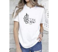 Shein women t-shirt print ® Garlic T-Shirt,Onion Garlic Tee, Gilroy Garlic Festival Shirt Garlic Print Tee Aromatics Botanical Garden Aesthetic Clothing fas