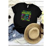 Shein women t-shirt print Halloween Holiday Shirt - It_s the Most Wonderful Time of the Year - T-shirt, Sweatshirt, Hoodie Versatile Unisex graphic women de