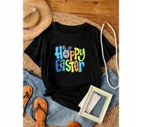 Shein women t-shirt print Hoppy Easter Sweatshirt, Cute Hoppy Bunny Ear Easter Shirt, Easter Gift, Happy Easter Hoodie, Cute Bunny Sweater, Hoppy Easter Hoo