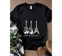 Shein women t-shirt print I Have Too Many Guitars Shirt, Said No One Ever Shirt,Guitar Player T-Shirt,Dad Musician Gift,Musician Clothing,Funny Dad Shirt,Gi