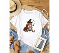 Shein women t-shirt print If The Shoe Fits Sweatshirt, Happy Halloween Shirt, Halloween Party Shirt, Halloween Gift Sweatshirt, Halloween Sweater, Halloween