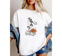 Shein women t-shirt print It's The Most Wonderful Time Of The Year Shirt, Gift For Halloween, Fall Halloween, Witch TShirt, Halloween Sweatshirt, Halloween
