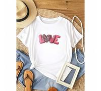 Shein women t-shirt print Let All That You Do Be Done In Love T-Shirt, Valentines Day Shirt for Women, Cute Valentine Day Shirt, Valentine's Day Gift, Valen