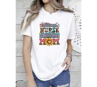 Shein women t-shirt print My Favorite Nurse Calls Me Mom, Nurse Mom Tshirt, Nurse Mom Gifts, Proud Mom of Nurse, Mother of Nurse, Nursing Graduation, Nurse'