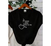 Shein women t-shirt print She is Strong Strong Shirt Fierce Brave Full of Fire Shirt Strong Women Tee Girl Power Shirt Mom Shirt Strong Mom Shirt Gift for H
