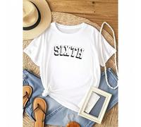 Shein women t-shirt print ® Sixth Grade Teacher Shirt, 6th Grade Teacher Shirt, 6th Grade T-Shirt, Sixth Grade TShirt, Elementary School, Teaching Tee Versa