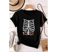 Shein women t-shirt print The ren's Place Girls' All Holidays Long Sleeve Graphic T-Shirts fashion streetwear designer clothes Women Top Graphic Tees Versat