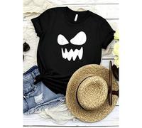 Shein women t-shirt print This is My Hu Costume I'm Really A Ghost Pumpkin T-Shirt Stretched designer clothes Casual Summer T-Shirt For Women Casual fashion
