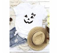 Shein women t-shirt print Toddler Baby Boy Girl Halloween Shirt Spooky Ghost Boo Graphic Tshirt Little Fall Short Sleeve Tee Tops streetwear Unisex Summer