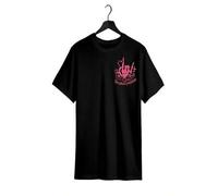 Shein Women'S Casual Round Neck T-Shirt with Double-Sided Skull Head Print, Soft Fabric, Comfortable Fit for Casual Attire, Casual Wear | Skull Graphic Tee