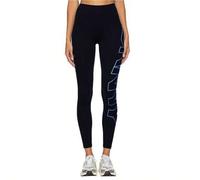 Shein Women's High Waist 7/8 Balance Compression Exploded Logo Leggings Black