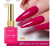 Shein XEIJAYI Set de esmalte de gel para uñas Soak Off UV LED de 1 pieza 15 ml: Inspírate con el esmalte de uñas de mousse colorido para la decoración caser