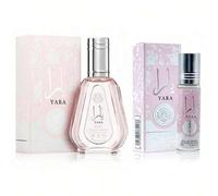 Shein Yara 50 ml Eau de parfum para mujer y Yara 10 ml Musk Roll-on