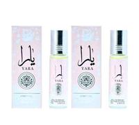 Shein Yara Pack de 2 Unidades Roll-On Perfume Yara Roasa 10 ml Cada Uno Set de 2 Unidades Yara Roll-On Perfume Roll On