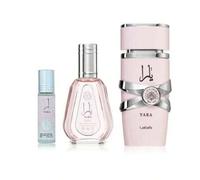 Shein Yara Roll-on perfumado de 10 ml & Yara Perfume de mujer de 50 ml y Yara Perfume de mujer de 100 ml