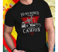 Shein Yo No Ronco Camion Camiseta Hombre Divertida Algodón Casual Moda Verano Regalo Creativo Ropa Juvenil Oferta Especial Estilo Urbano Promoción Ideal