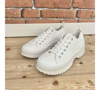 Shein Zapatilla Abotinada para Mujer, Low-Top, tejido canvas, con cordones, cómoda, Estilo Bamba, lienzo clásico, deportivo