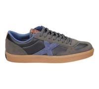 Shein Zapatilla Munich Break 37 para Hombre - Deportiva en Color Azul Mario con Detalles en Gris - Sneaker con Cordones - Estilo Casual - Versátiles - Combi