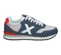 Shein Zapatilla Munich Dash 249 para Hombre - Deportiva en Color Azul Marino con Detalles en Beige y Rojo - Sneakers con Cordones - Estilo Casual - Versátil