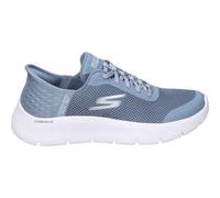 Shein Zapatilla Skechers Go Walk Flex Grand Entry para Mujer - Deportiva en Color Azul - Sneaker Slip-Ins - Fácil de Poner y Quitar sin Manos - Casual - Lig