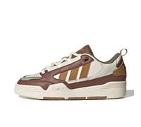 Shein Zapatillas bajas antideslizantes y resistentes al desgaste adidas originals Adi2000, cómodas y versátiles, para hombre y mujer, en blanco y marrón.