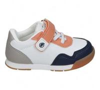 Shein Zapatillas Bajas Conguitos para Niño - Deportivas en Color Blanco con Detalles en Colores - Sneakers con Cordones y Velcro - Máximo Ajuste - Respetuos