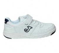 Shein Zapatillas Casual Joma Harvard 22 para Niño - Deportivas en Color Blanco con Detalles en Azul Marino - Sneakers con Cordones y Ajustable - Máxima Suje
