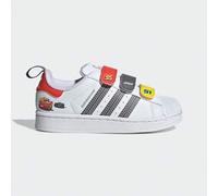 Shein Zapatillas casuales de caña baja SUPERSTAR II CF C para niños pequeños JQ1337