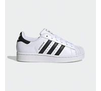 Shein Zapatillas casuales unisex Adidas Originals Superstar II para niños, nuevos lanzamientos 2025, con puntera de concha, zapatos blancos JH9976