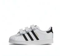Shein Zapatillas de deporte casuales de corte bajo para niños pequeños/bebé Superstar CF I EF4842