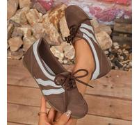 Shein Zapatillas de deporte informales de mujer, versátiles, livianas y cómodas, con impermeable, estilo colegial para la oficina