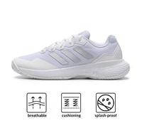 Shein Zapatillas de tenis GameCourt 2 W, de corte bajo, transpirables, para partidos y entrenamiento de mujeres, HQ8476