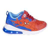 Shein Zapatillas deportivas con suela de EVA ligera y luces de Spiderman para niños con licencia oficial, cómodas y resistentes - Zapatillas de Spiderman pa