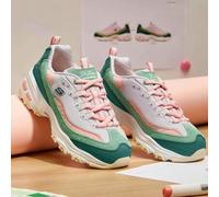 Shein Zapatillas deportivas retro D"LITES, zapatillas casuales con suela gruesa y absorción de impactos