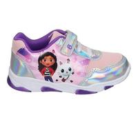 Shein Zapatillas Infantiles Gabby´s Dollhouse - Deportivas en Color Rosa con Dibujos de Gabby´s Dollhouse - Sneaker con Cordones y Velcro - Máximo Ajuste -