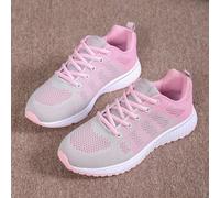 Shein Zapatillas informales para mujer talla grande, zapatos deportivos de malla transpirable y suela blanda, oferta especial de primavera/otoño al por mayo