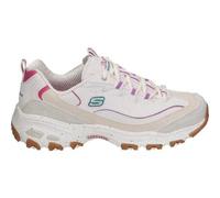 Shein Zapatillas Skechers D'Lites Me Time para Mujer - Deportiva en Color Natural con Detalles - Sneaker con Cierre de Cordones - Estilo Casual - Cómodas y
