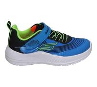 Shein Zapatillas Skechers Microspec Advance para Niño - Deportiva en Color Azul, Negro y Verde - Sneakers con Cordones y Velcro - Adaptive Closure - Apto pa
