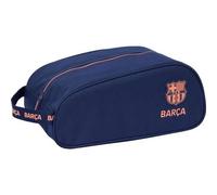 Shein Zapatillero F.C.Barcelona 2ª Equipación Ligero y Funcional - Bolsa para Zapatillas con Asa Lateral y Cierre de Cremallera para Deporte, Extraescolres