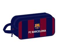 Shein Zapatillero Mediano F.c.barcelona - Zapatillero Licencia Oficial - Diseño Funcional - Ideal Para Viajes Y Deportes - Material Resistente - Cierre De C