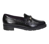 Shein Zapato Mocasín Pitillos para Mujer - Zapato de Piel en Color Negro en recubierto con Detalle de Hebilla- Mocasines sin Cierre - De Piel - Elegante - C
