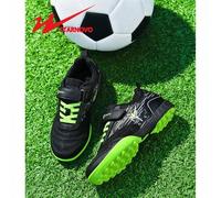 Shein Zapatos de fútbol para niños, zapatos deportivos de fútbol para niños y niñas, parche y malla, adecuados para el transporte diario y el entrenamiento
