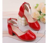 Shein Zapatos de vestir florales dulces para niñas para boda, fiesta, vacaciones, adecuados para niñas pequeñas, niñas pequeñas y niñas grandes, bailarinas