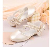 Shein Zapatos de vestir florales tipo Mary Jane, bailarina y sandalia para niñas, adecuados para dama de honor, boda, fiesta, baile, princesa, aptos para ni
