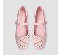 Shein Zapatos planos tipo mula con lentejuelas de mujer ADAMUMU, nuevos de principios de otoño, cómodos y con estilo, lindos para uso diario y de fiesta, va