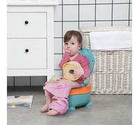 Shein ZONEKIZ Orinal para Bebé de 6-36 Meses Portátil Orinal Infantil en Forma de Alien con Tapa Estructura Antideslizante Inodoro de Aprendizaje Carga 40 k