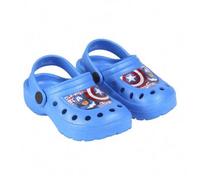 Shein Zuecos Clogs Capitán América Shield Azules Entrega 24/48 Horas - Envío Desde España